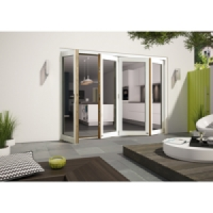Wickes Cairo External Folding Door set Aluminium-Clad White  £3.99