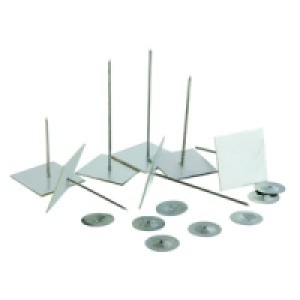 Wickes Idenden Self Adhesive 62mm Metal Hangers Pack 500