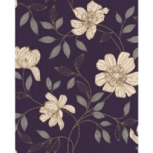 Superfresco Textured Camille Decorative Wallpaper Amethyst 1