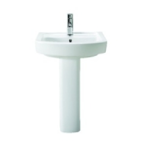 Wickes Capri Basin with Full Pedestal 550mm £111.00
