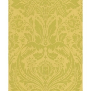 Graham & Brown Desire Decorative Wallpaper Mustard/Gold 10m