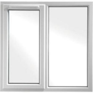 Wickes uPVC A Rated Casement Window White 1010x1190mm LH Sid £158.99