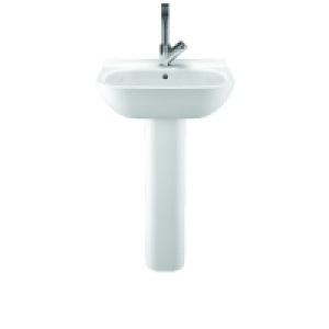 Wickes Vieste Basin with Full Pedestal 550mm £116.00