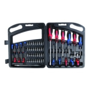 Wickes Screwdriver & Bit Set 55 Piece