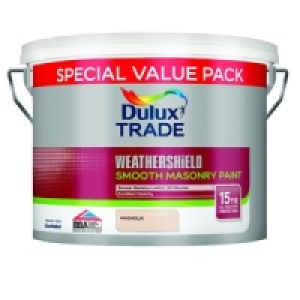 Dulux Trade Weathershield Smooth Magnolia 7.5L £19.99