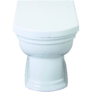 Belize Back to Wall Pan with Toilet Seat