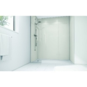 Wickes White Gloss Laminate Panel 2400x900mm SQ £175.00
