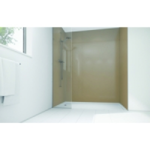 Wickes High Gloss Beige Laminate Panel 2400x900mm SQ &pound;175.00