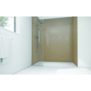 Wickes High Gloss Beige Laminate Panel 2400x585mm T&G £109.00