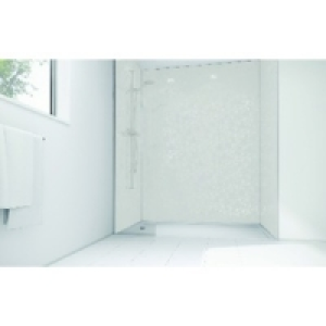 Wickes Patterned White Laminate 1200x900mm 2 sided Shower Pa £442.00