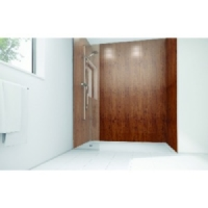 Wickes Brass Laminate 1700x900mm 2 sided Shower Panel Kit &pound;583.00