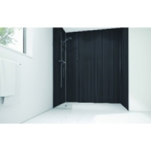 Wickes Pinstripe Gloss Laminate 1700x900mm 2 sided Shower Pa £583.00
