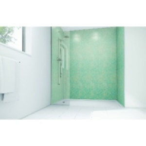 Wickes Blue Reef Gloss Laminate 1700x900mm 2 sided Shower Pa &pound;583.00