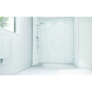 Wickes Feather Marble Gloss Laminate 1700x900mm 3 sided Show £771.00