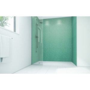 Wickes Peppermint Frost Gloss Laminate 1700x900mm 3 sided Sh £771.00