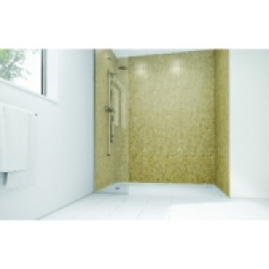Wickes Sandstone Laminate 1700x900mm 3 sided Shower Panel Ki &pound;771.00