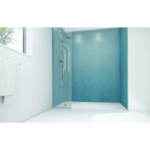 Wickes Ocean Spray Laminate 1700x900mm 3 sided Shower Panel  &pound;771.00