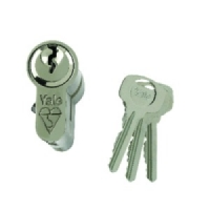 Yale PKM4050-NP British Standard Euro Profile Cylinder Nicke £18.99