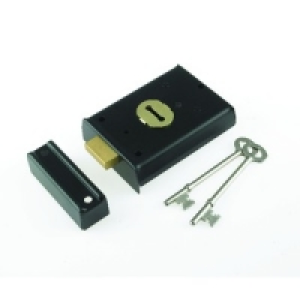 Yale P-402-BK Rim Deadlock Black &pound;12.99