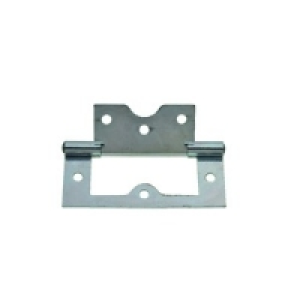 Wickes Flush Hinge Zinc Plated 75mm 2 Pack £3.99