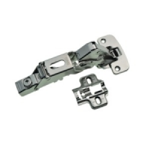 Wickes 165 Degree Clip On Cabinet Soft Close Hinge Nickel Pl £9.99