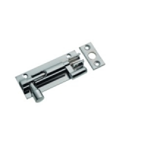 Wickes Necked Barrel Bolt Chrome Finish 63mm £3.99