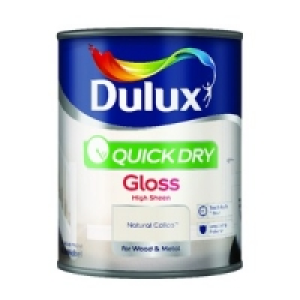 Dulux Quick Dry Gloss Natural Calico 750ml £11.99
