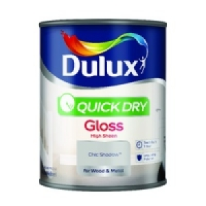 Dulux Quick Dry Gloss Chic Shadow 750ml £11.99