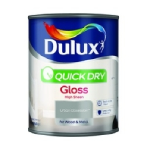 Dulux Quick Dry Gloss Urban Obsession 750ml £11.99