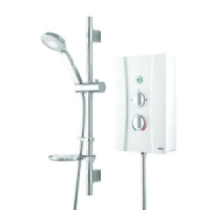 Wickes Hydro Thermostatic Electric Shower White 8.5kW £149.99