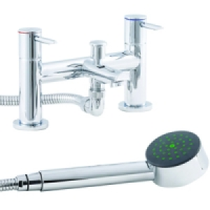 Wickes Santa Fe Bath Shower Mixer Chrome