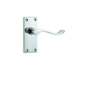 Wickes Monaco Victorian Scroll Latch Handle Chrome Finish £7.99