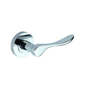Wickes Elda Round Rose Handle Polished Chrome Finish