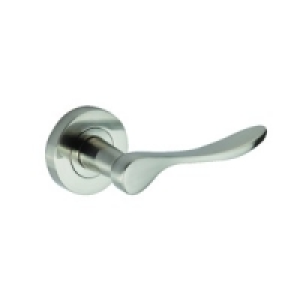 Wickes Elda Round Rose Handle Satin Nickel Finish