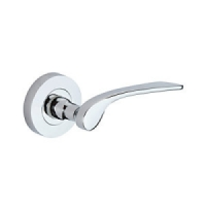 Wickes Ciro Round Rose Handle Polished Chrome