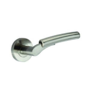 Wickes Siena Round Rose Handle Chrome & Satin Nickel Finish £9.59