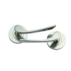 Wickes Ciro Round Rose Handle Satin Nickel Finish £9.59