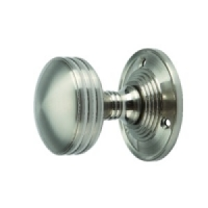 Wickes Rimmed Mortice Knob Satin Nickel Finish