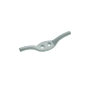 Wickes Cleat Hook Satin Nickel 75mm 2 Pack