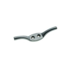Wickes Cleat Hook Brass 75mm 2 Pack