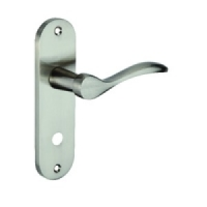 Wickes Elda Bathroom Handle Satin Nickel Finish £9.99