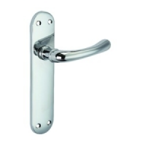 Wickes Gianni Latch Handle Polished Chrome Finish £11.03