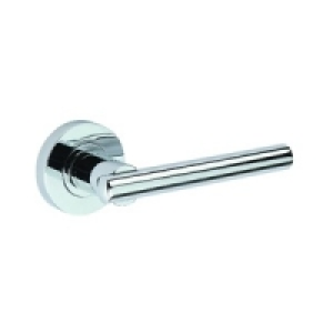 Wickes Dino Round Rose Handle Polished Chrome Finish