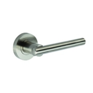 Wickes Dino Round Rose Handle Satin Nickel Finish £9.59