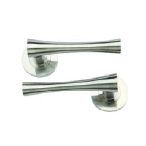 Wickes Bella Round Rose Handle Satin Nickel Finish £11.99