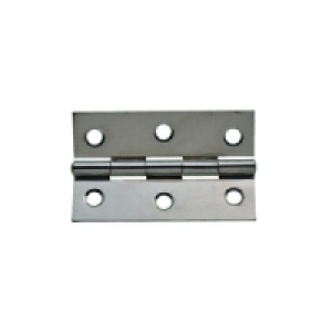 Wickes Butt Hinge Chrome Plated 76mm 20 Pack £12.50