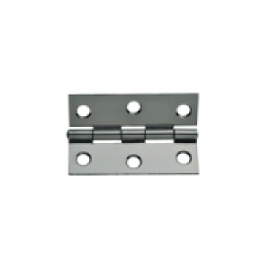 Wickes Butt Hinge Stainless Steel 63mm 2 Pack