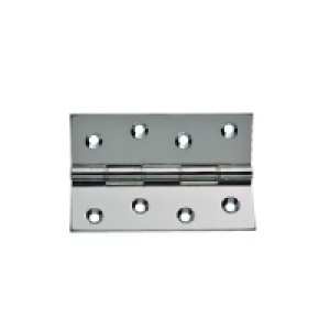Wickes Double Steel Washered Butt Hinge Polished Chrome 100m £12.49
