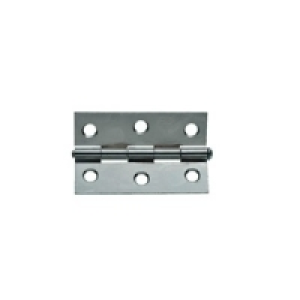 Wickes Loose Pin Butt Hinge Chrome Plated 76mm 2 Pack £2.39