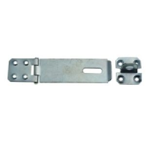 Wickes Safety Hasp and Staple Galvanised 100mm &pound;3.39
